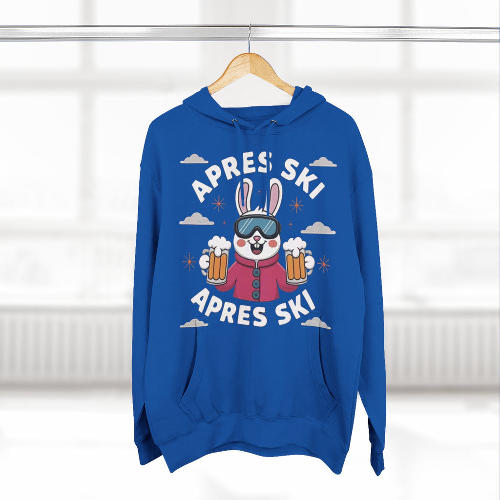 Apres-Ski Bunny Hoodie — Ski Beer Graphic Pullover