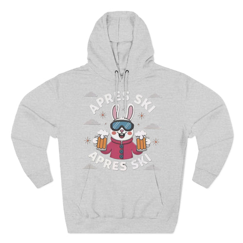 Apres-Ski Bunny Hoodie — Ski Beer Graphic Pullover
