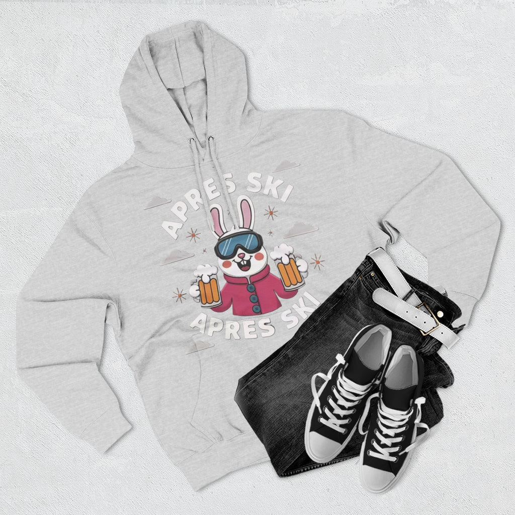 Apres-Ski Bunny Hoodie — Ski Beer Graphic Pullover