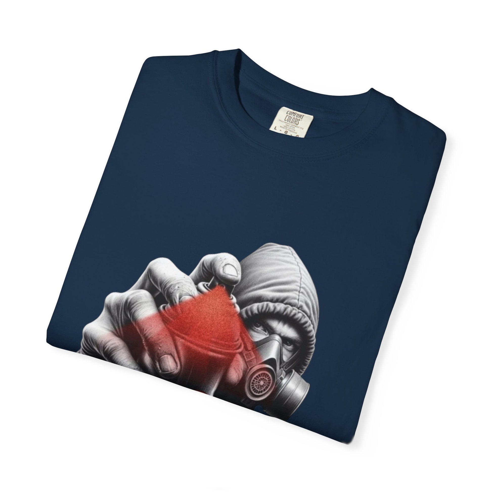 Samurai Legendary Warrior T-Shirt — Japanese Ninja Mask Graphic Tee