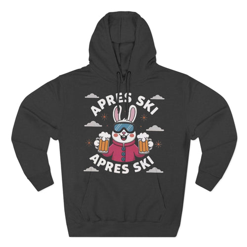 Apres-Ski Bunny Hoodie — Ski Beer Graphic Pullover