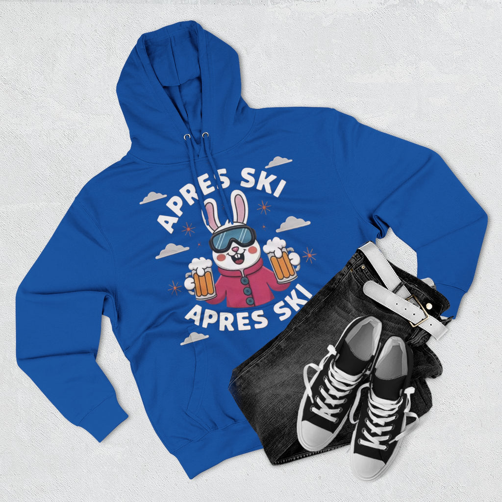 Apres-Ski Bunny Hoodie — Ski Beer Graphic Pullover