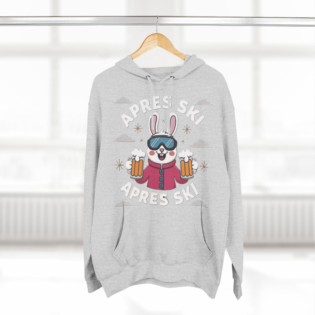 Apres-Ski Bunny Hoodie — Ski Beer Graphic Pullover