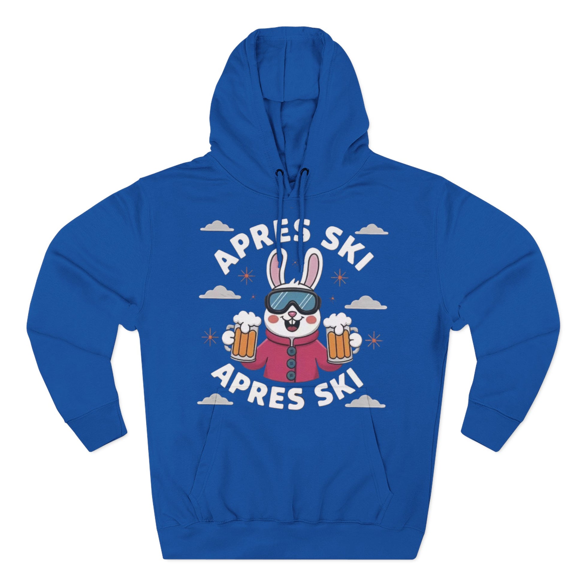 Apres-Ski Bunny Hoodie — Ski Beer Graphic Pullover